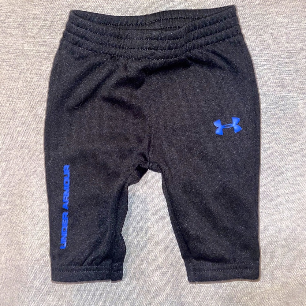 Baby under armour sweats 0-3